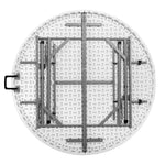 Regency Trestle 4 ft Round Folding Table 48