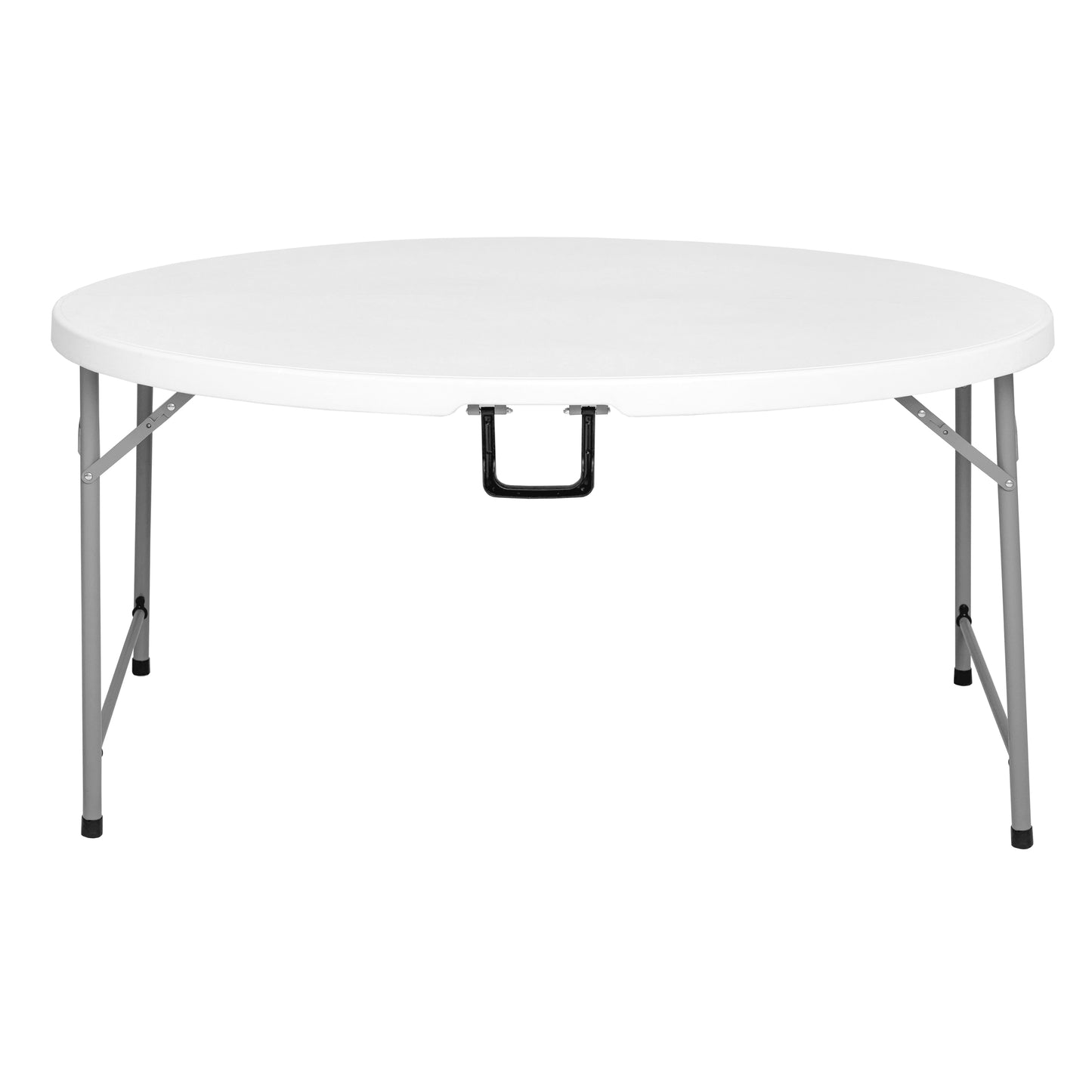 Regency Trestle 6 ft Round Folding Table 72"W x 72"D x 29"H (REG-TBM72RNDWH)