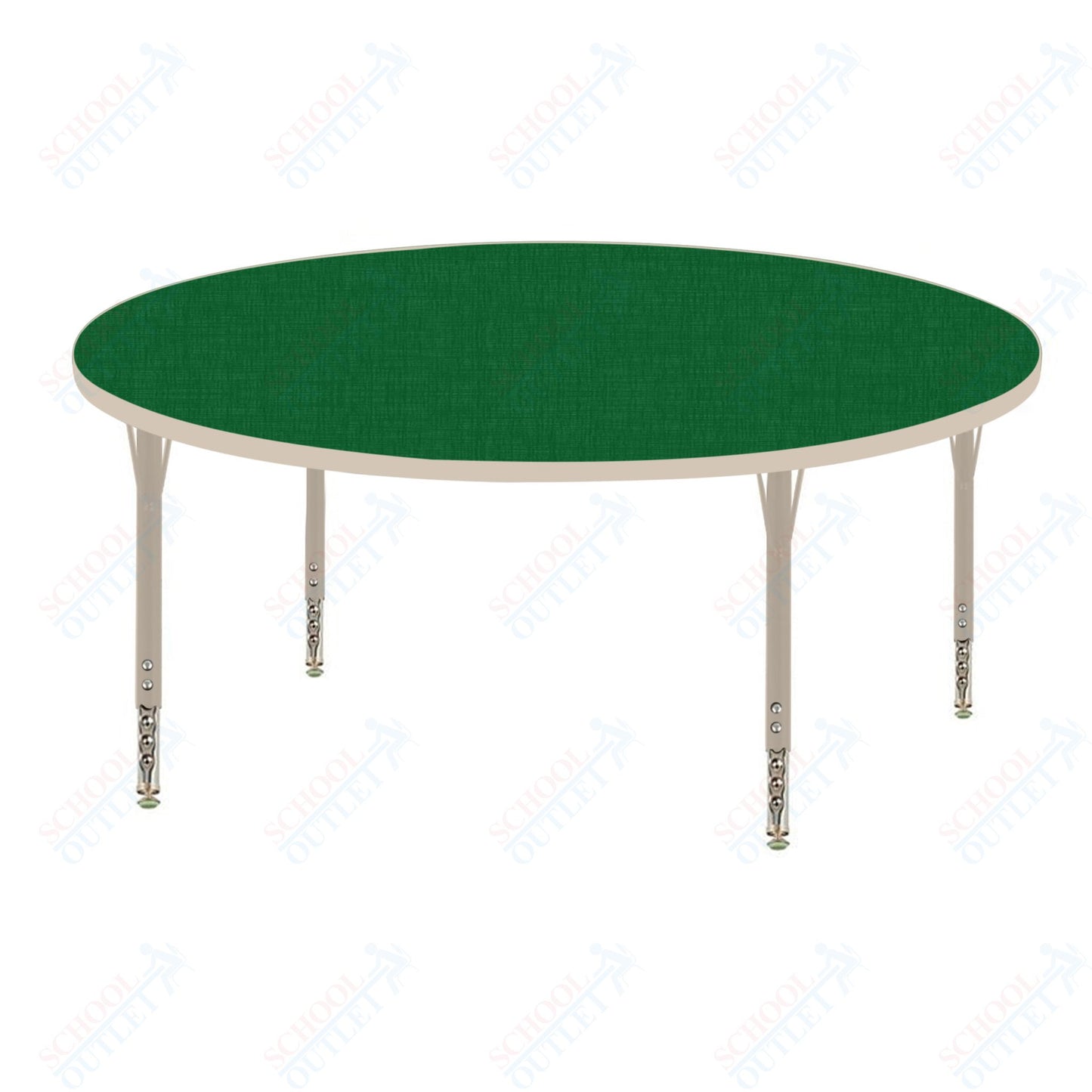USA Capitol 30" Round Activity Table Adjustable Height 23"-31" (30RSE)