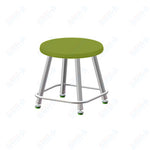 USA Capitol Euroflex Poly Seat Stool Fixed Height 12