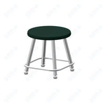 USA Capitol Euroflex Poly Seat Stool Fixed Height 12