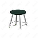 USA Capitol Euroflex Poly Seat Stool Fixed Height 12