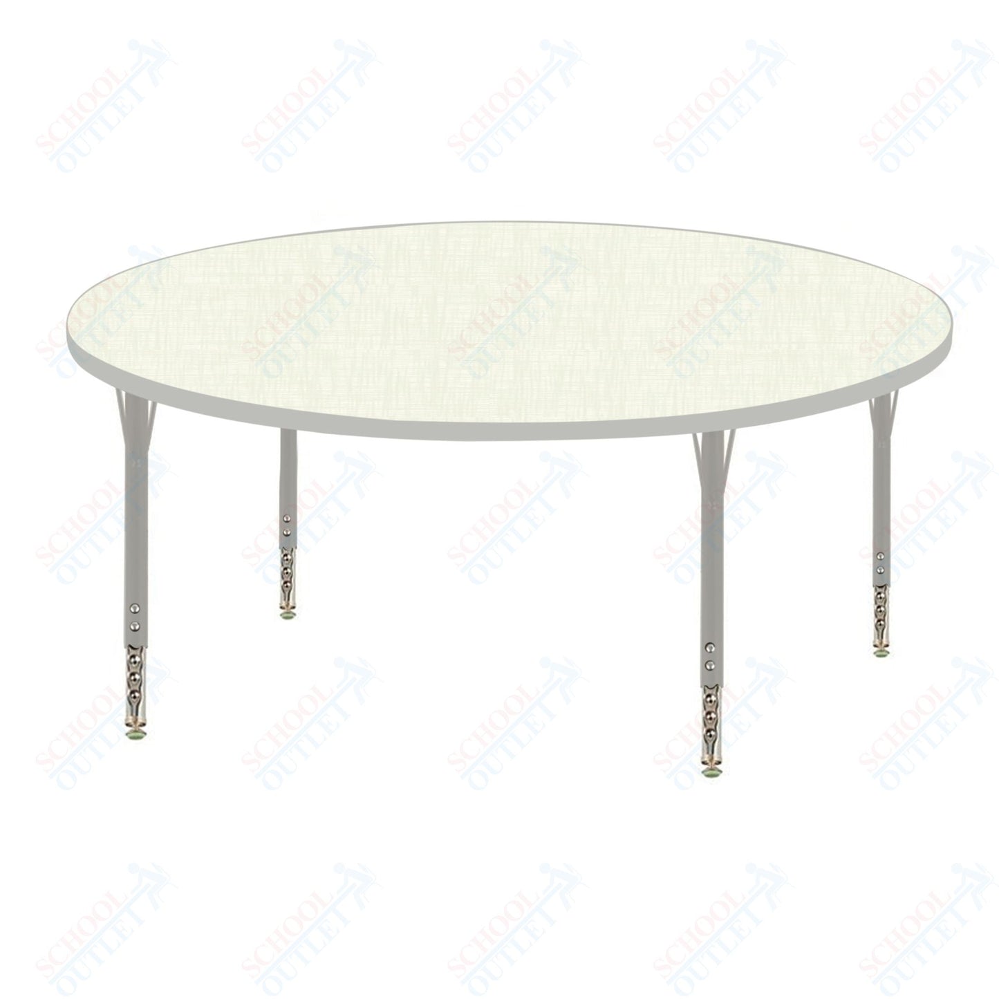 USA Capitol 36" Round Activity Table Adjustable Height 23"-31" (36RSE)