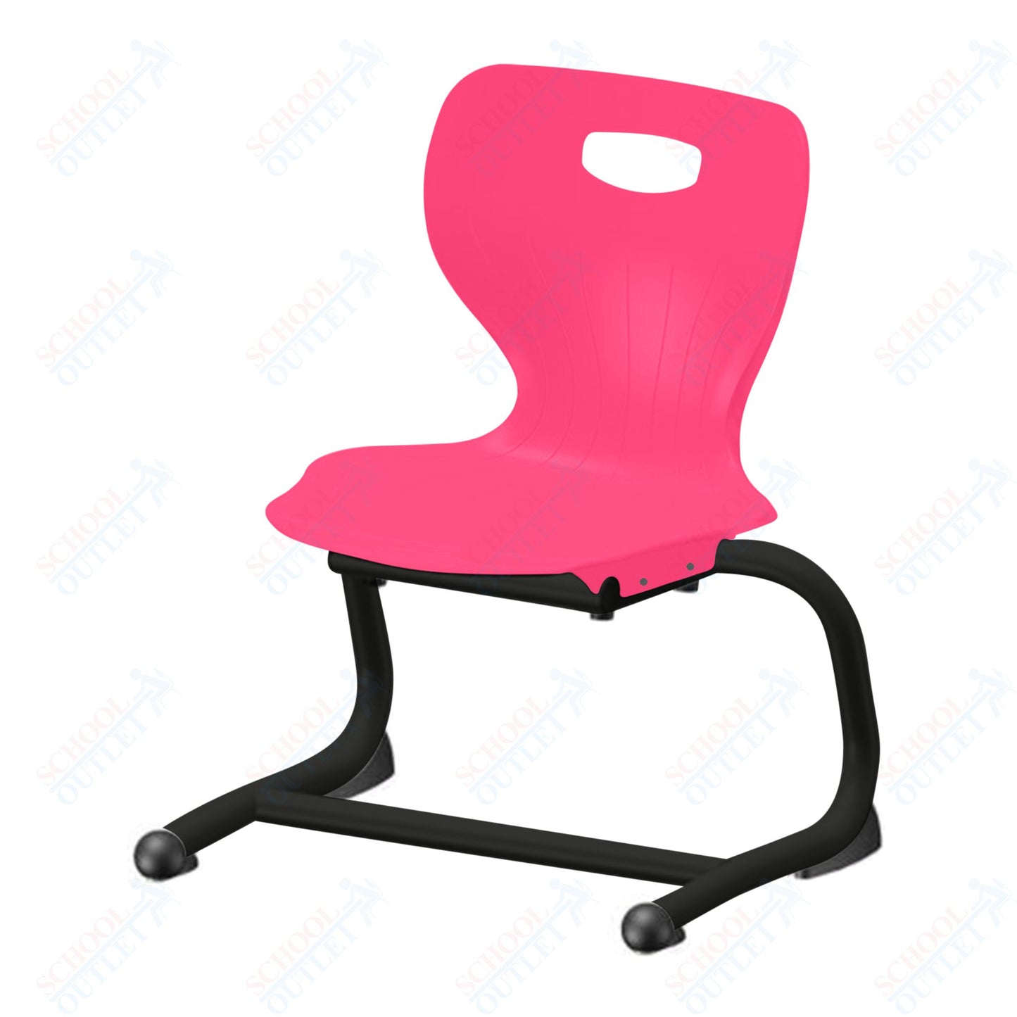USA Capitol Euroflex 12" Stackable Cantilever Chair (3702)