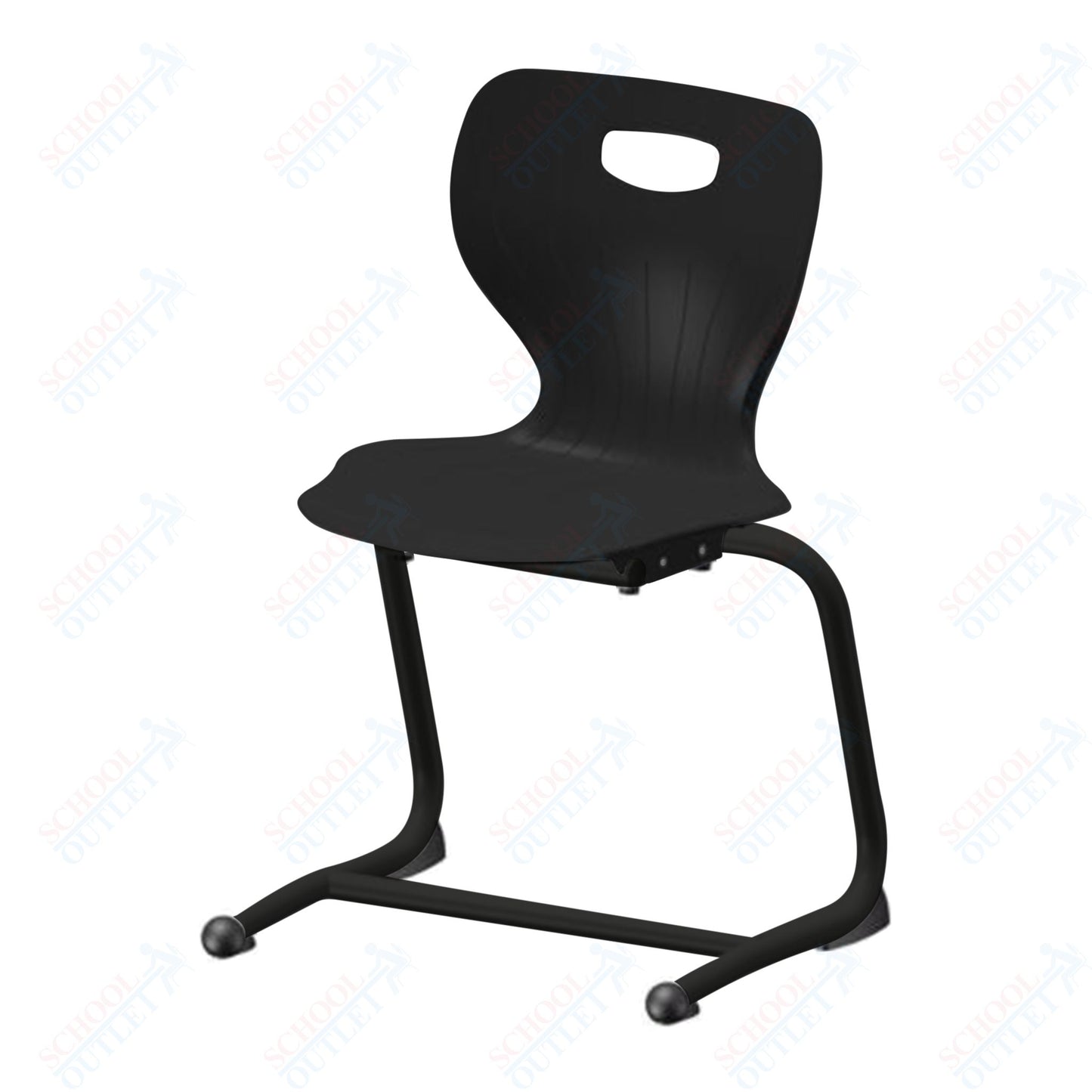 USA Capitol Euroflex 18" Stackable Cantilever Chair (3708)