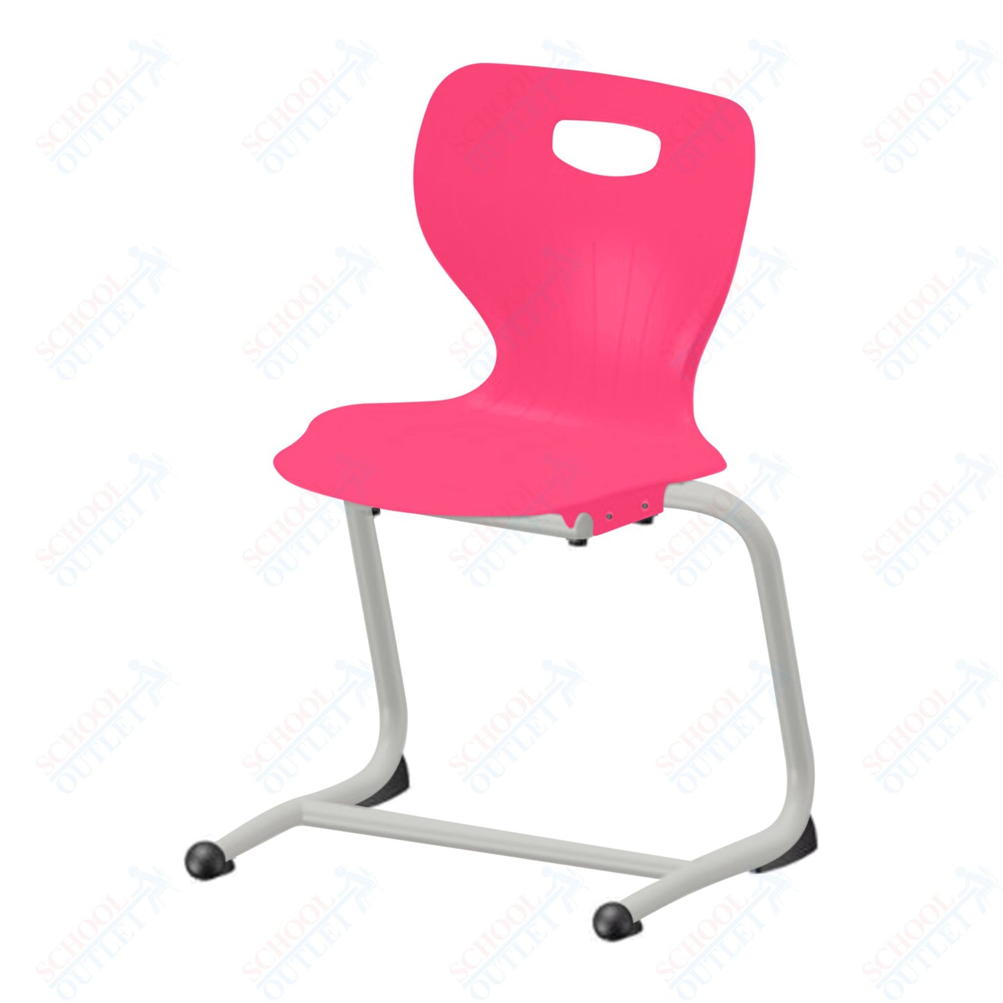 USA Capitol Euroflex 18" Stackable Cantilever Chair (3708)