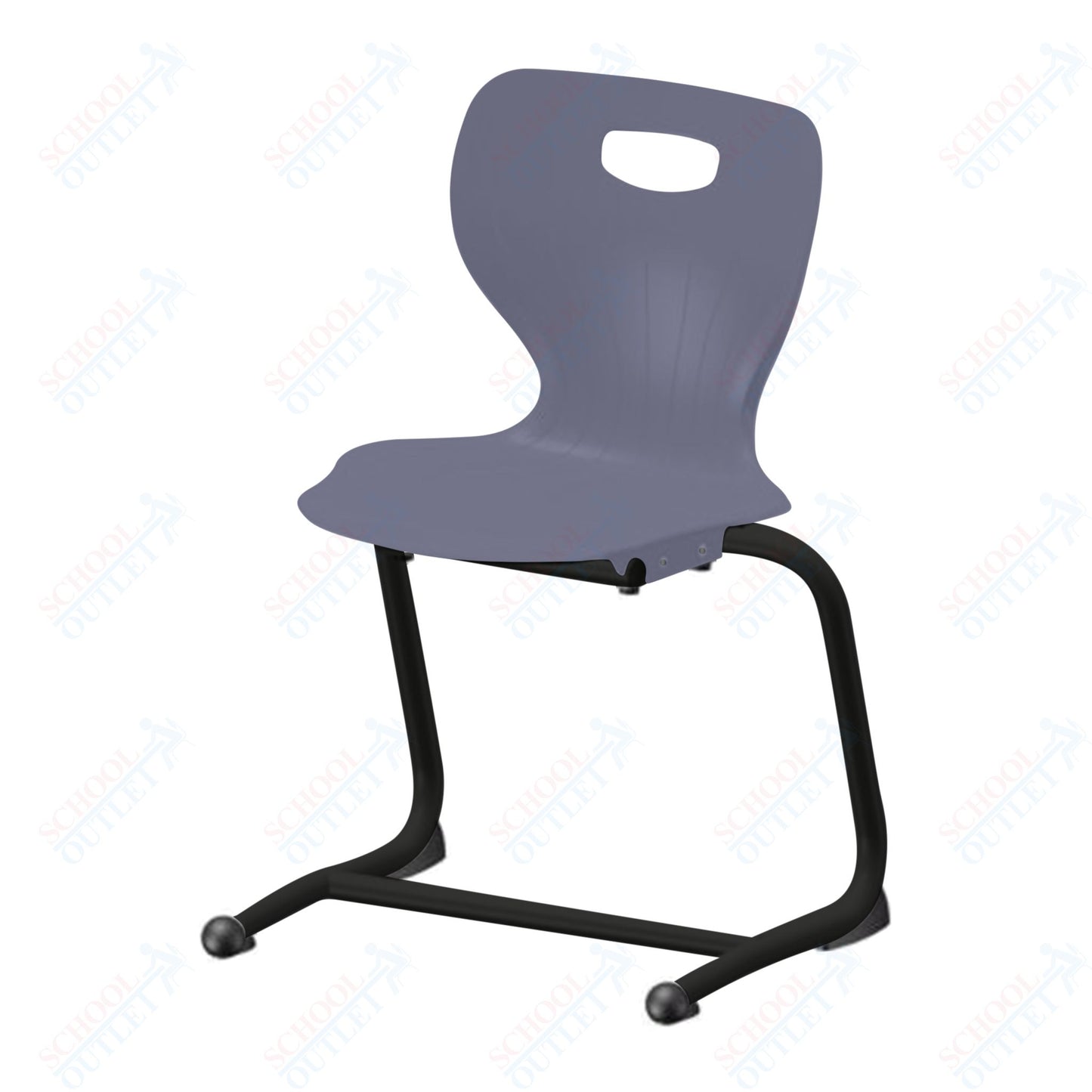 USA Capitol Euroflex 18" Stackable Cantilever Chair (3708)