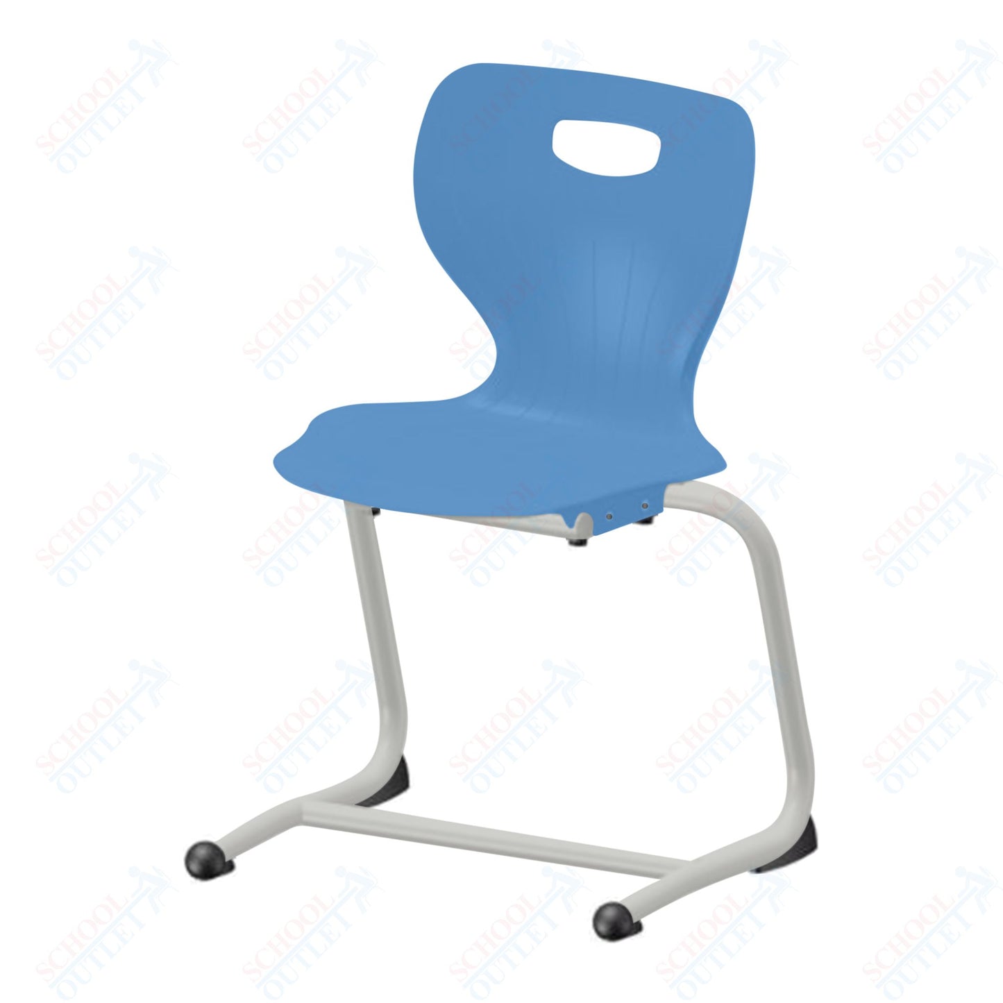 USA Capitol Euroflex 18" Stackable Cantilever Chair (3708)