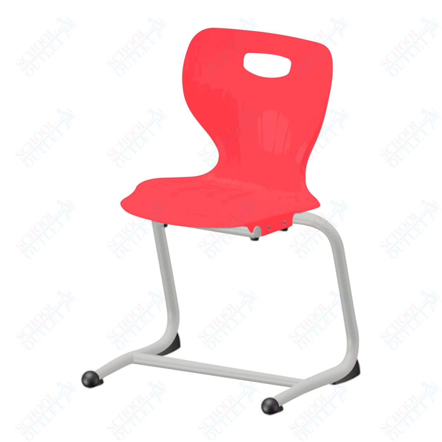 USA Capitol Euroflex 18" Stackable Cantilever Chair (3708)