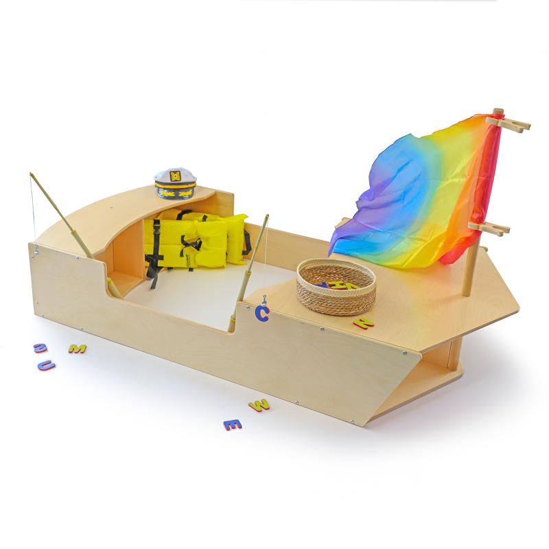 Whitney Brothers Imagination Boat 69.5"W x 36.5"D x 12"H (WHT-WB1170)