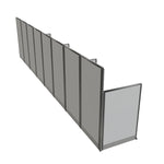 Regency Instant Office 4 Person In-Line Cubicle Panel Workstation 257