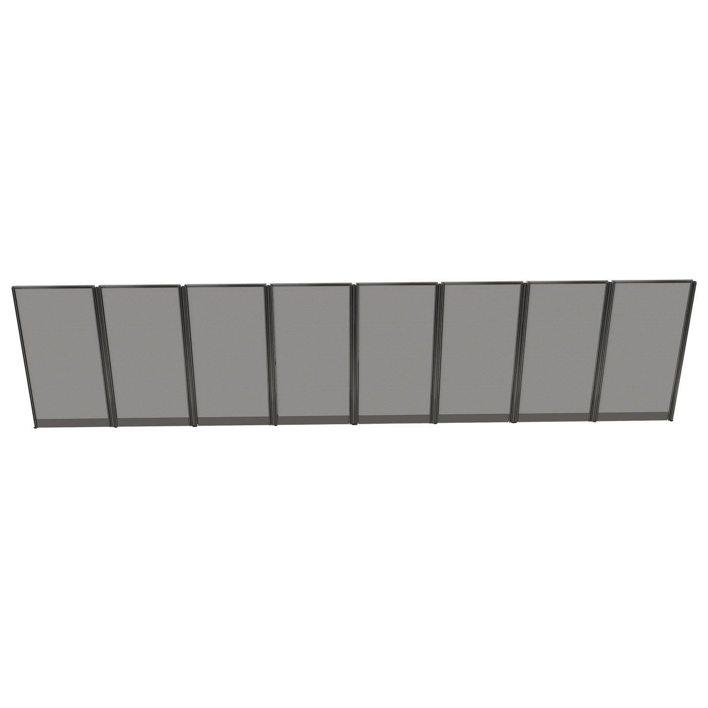 Regency Instant Office 4 Person In-Line Cubicle Panel Workstation 257"W x 33"D x 63"H (REG-WC36X92-03K-4P)