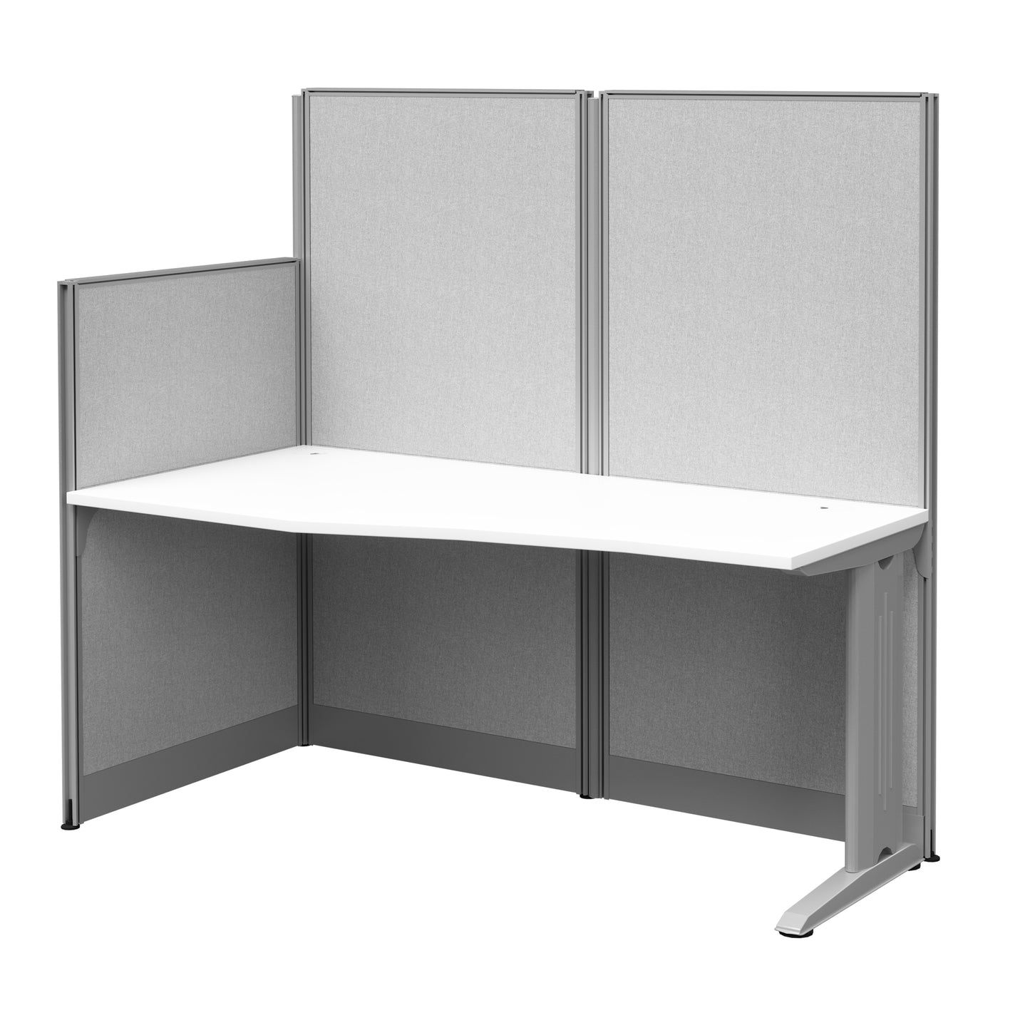 Regency Instant Office Straight Workstation with Panel 65"W x 33"D x 63"H (REG-WC36X92-03K)