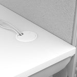 Regency Instant Office 2 Person In-Line Cubicle Panel Workstation 129