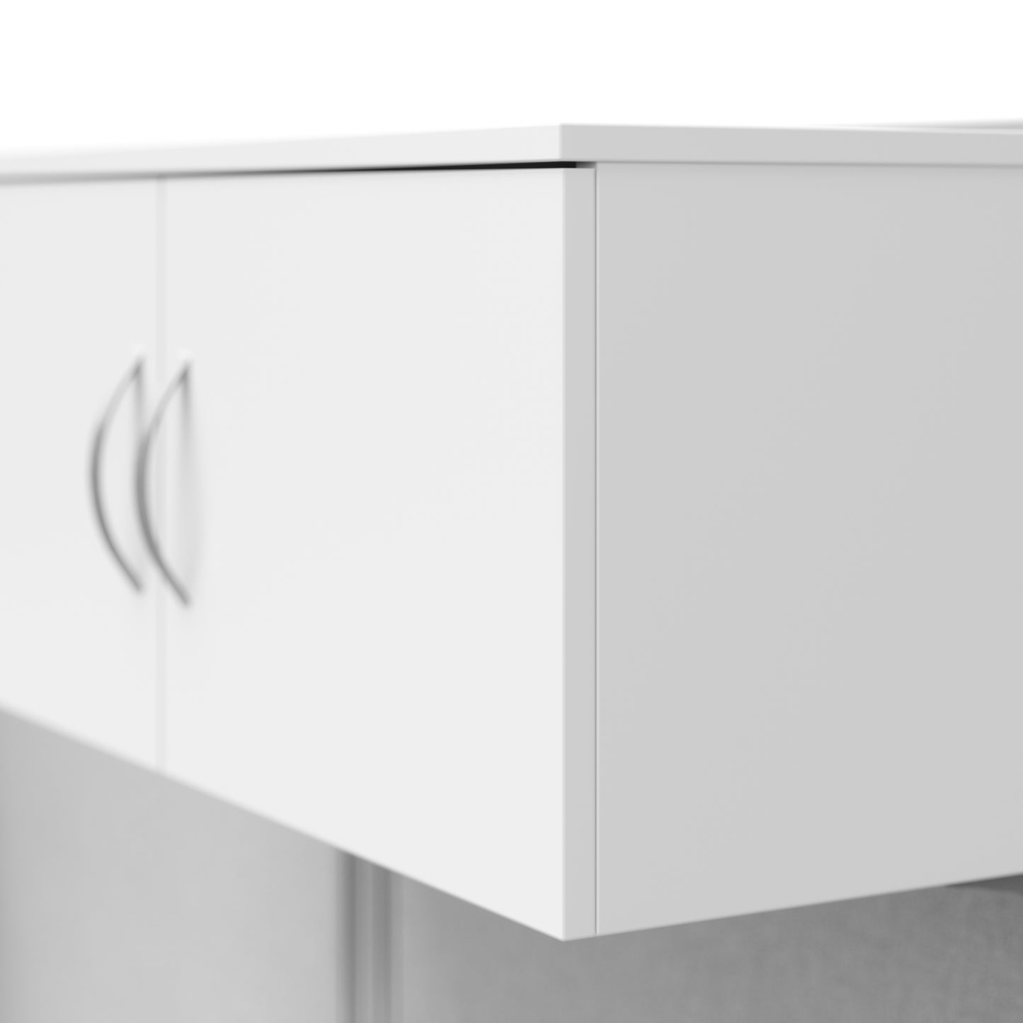 Regency Instant Office 2 Person F-Shaped Cubicle Panel Workstation with Storage 129"W x 33"D x 63"H (REG-OIAH008XX)