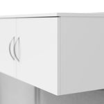 Regency Instant Office 2 Person F-Shaped Cubicle Panel Workstation with Storage 129