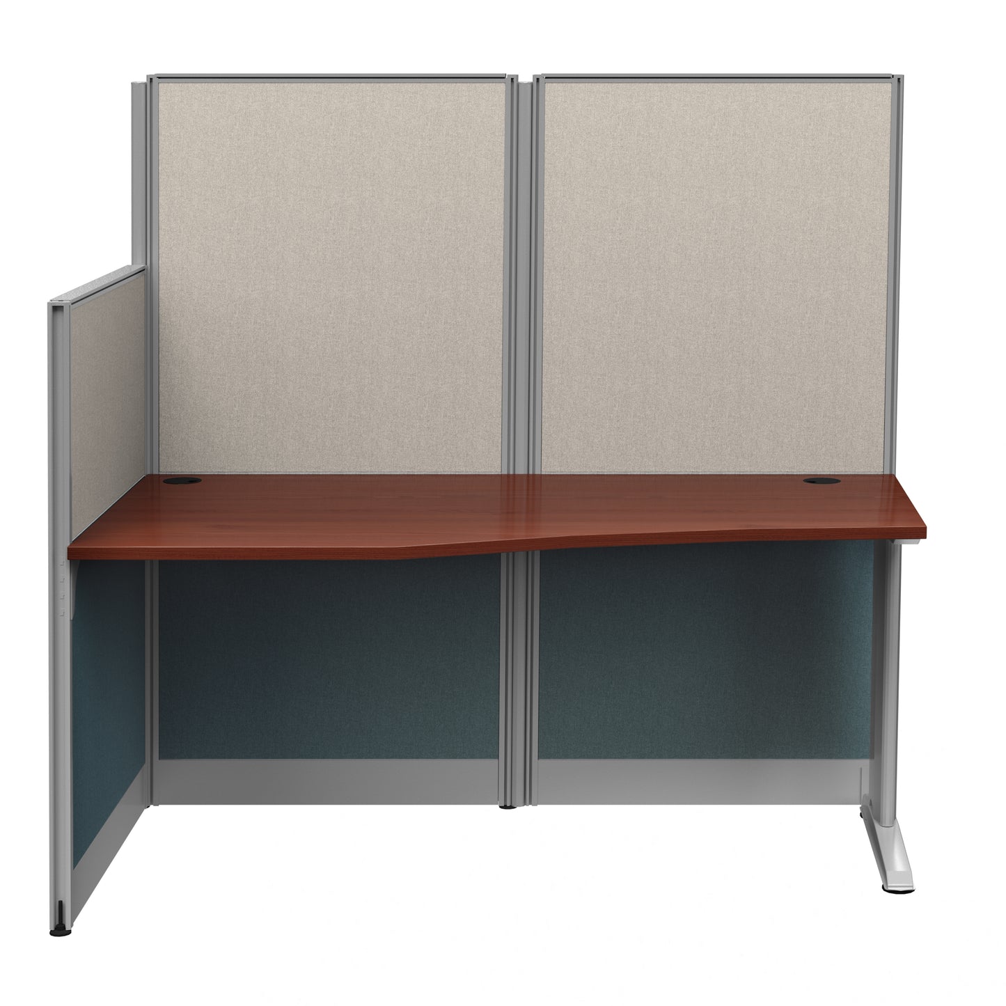 Regency Instant Office Straight Workstation with Panel 65"W x 33"D x 63"H (REG-WC36X92-03K)
