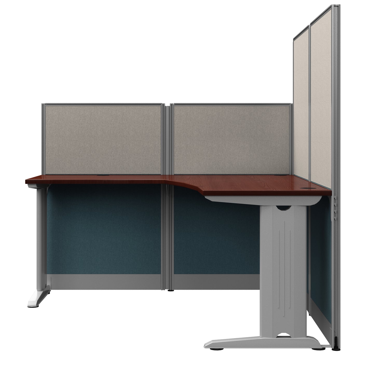 Regency Instant Office L-Workstation with Panel 65"W x 65"D x 63"H (REG-WC36X94-03K)