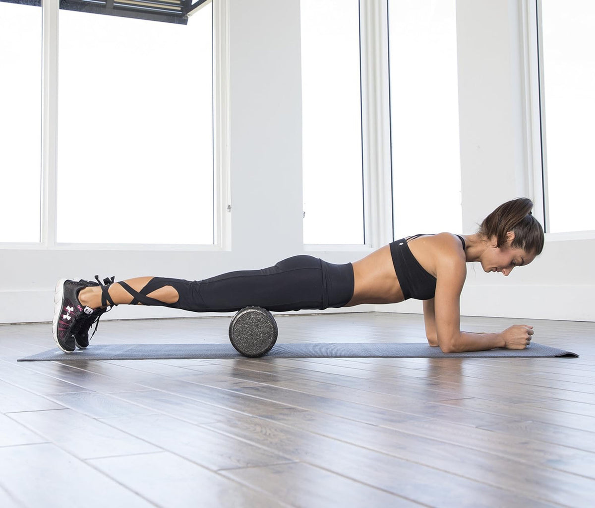 Champion Sports JFIT Foam Roller Targeted Deep Tissue Massage and Muscle Recovery 18" (CMP-WL18XXX)