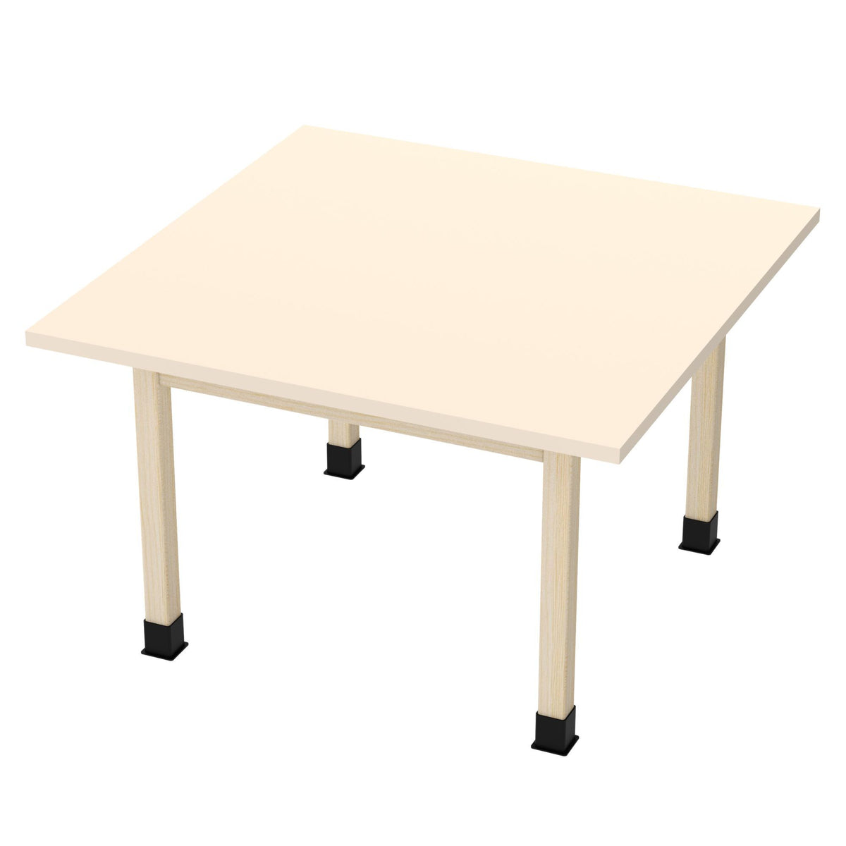 Diversified Woodcrafts Four-Station Craft Table - 48"W X 48"D (Diversified Woodcrafts DIV-WX4-P)
