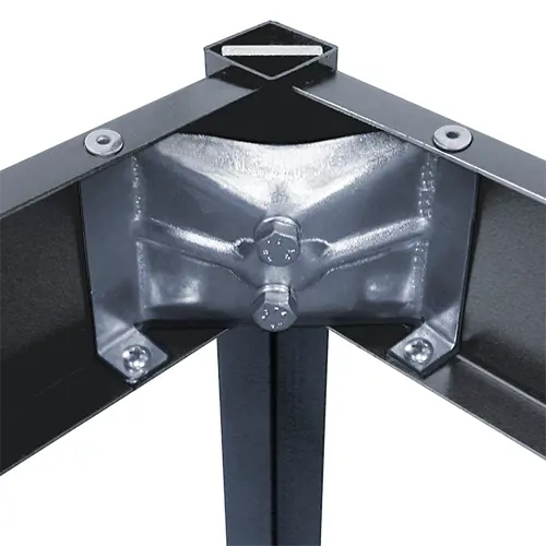 Allied 8000 Series Steel Frame Science Table with Work Surface 48" W x 24"D x 30"H (ALD-802448)