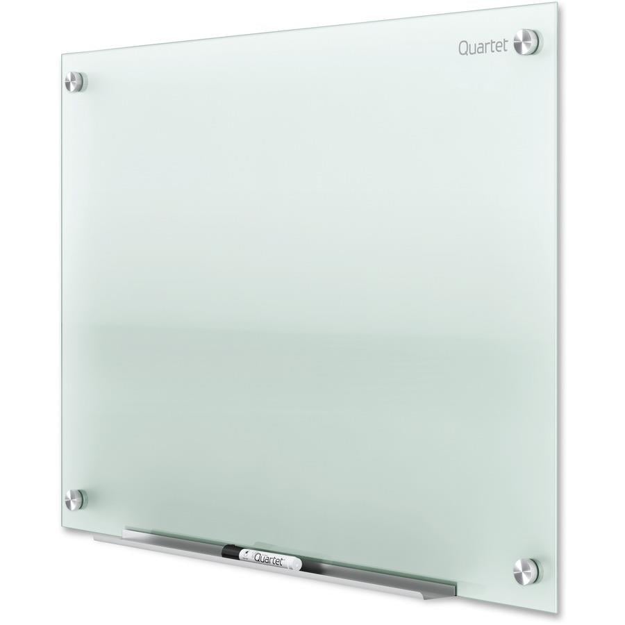 Quartet Infinity Glass Dry-Erase Board Frameless Frosted Surface - 24"W x 18"H (G2418F)