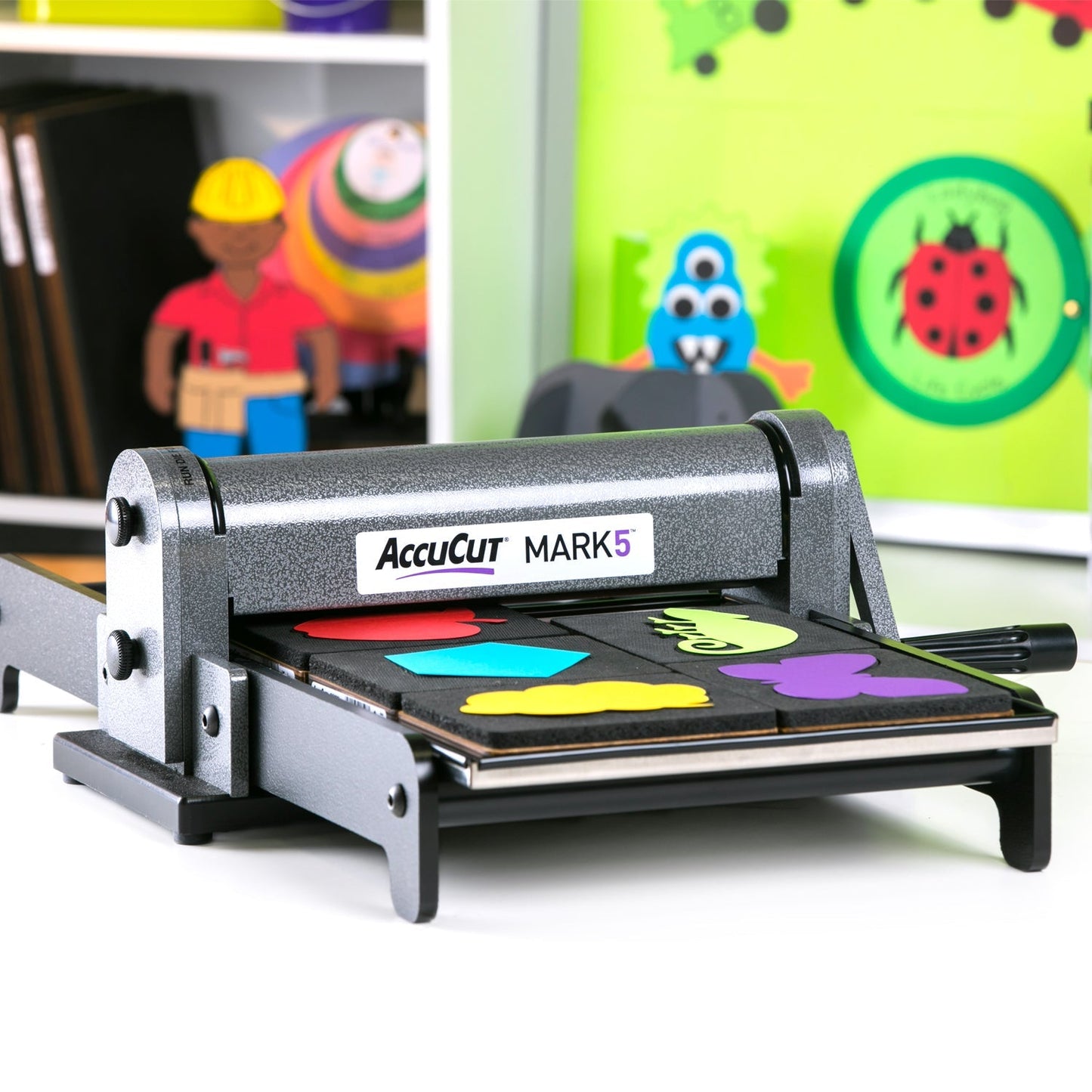 AccuCut MARK 5 Professional Heavy Duty Educational Die - Cutting Machine with Patented Roller System for Classroom Efficiency (ACC - AC5500) - SchoolOutlet