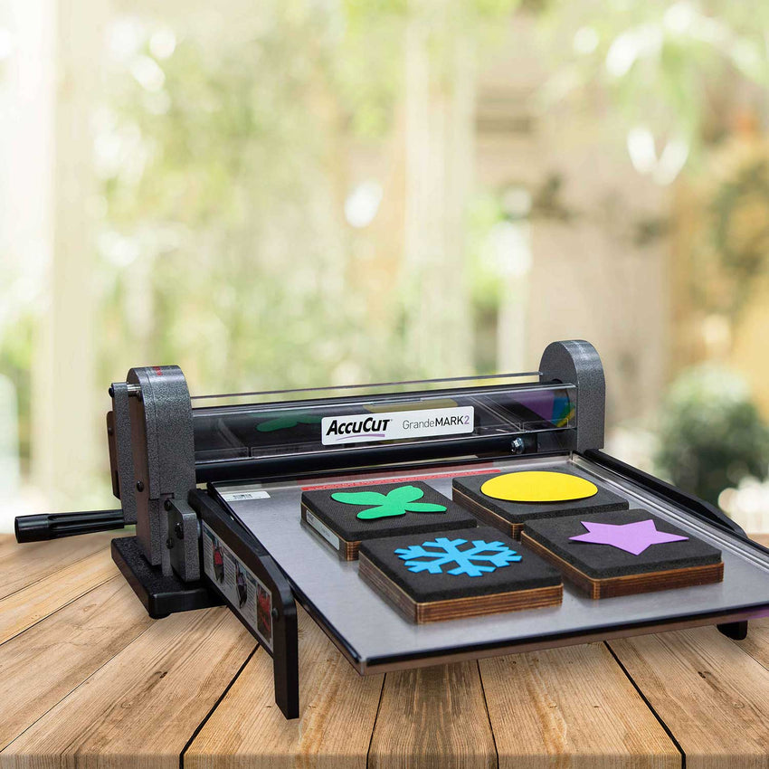 AccuCut GrandeMARK 2 Professional Heavy Duty Large Format Die - Cutting Machine with Commercial Steel - Rule Technology (ACC - AC7200) - SchoolOutlet