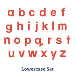 Accucut Block Lowercase Alphabet Professional Steel Rule Die Set of 24 Pieces (ACC - A1035) - SchoolOutlet