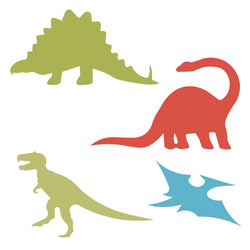 Accucut Dinosaur Professional Large Die Set of 4 Pieces (ACC-DS012L)