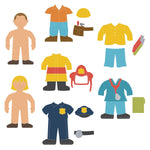 Accucut Community Helper Professional Large Die Set of 7 Pieces (ACC - DS035L) - SchoolOutlet