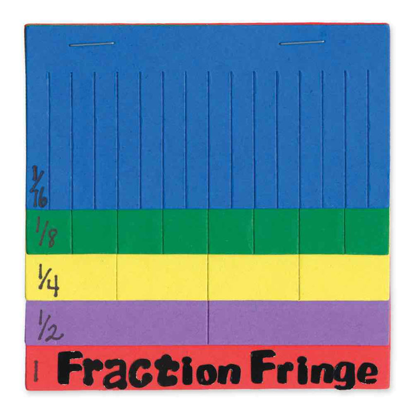 AccuCut Fraction Fringe Set 1 Large Professional Mathematics and Geometry Classroom Die Set (ACC - FF100L) - SchoolOutlet