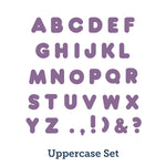 AccuCut Marshmallow Alphabet 5 Inch Professional Uppercase Educational 28 Piece Die Set (ACC - MU105) - SchoolOutlet