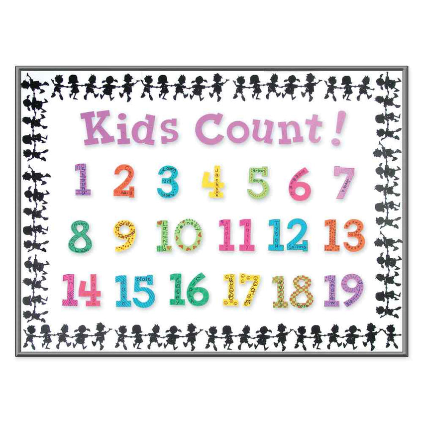 AccuCut Shout Number Set of 10 Dies for Teachers and Scrapbooking (ACC - SON104) - SchoolOutlet