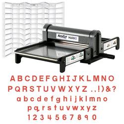 AccuCut MARK 5 Block Deluxe Alphabet Starter Set Literacy Foundation (ACC-SS4BD104)