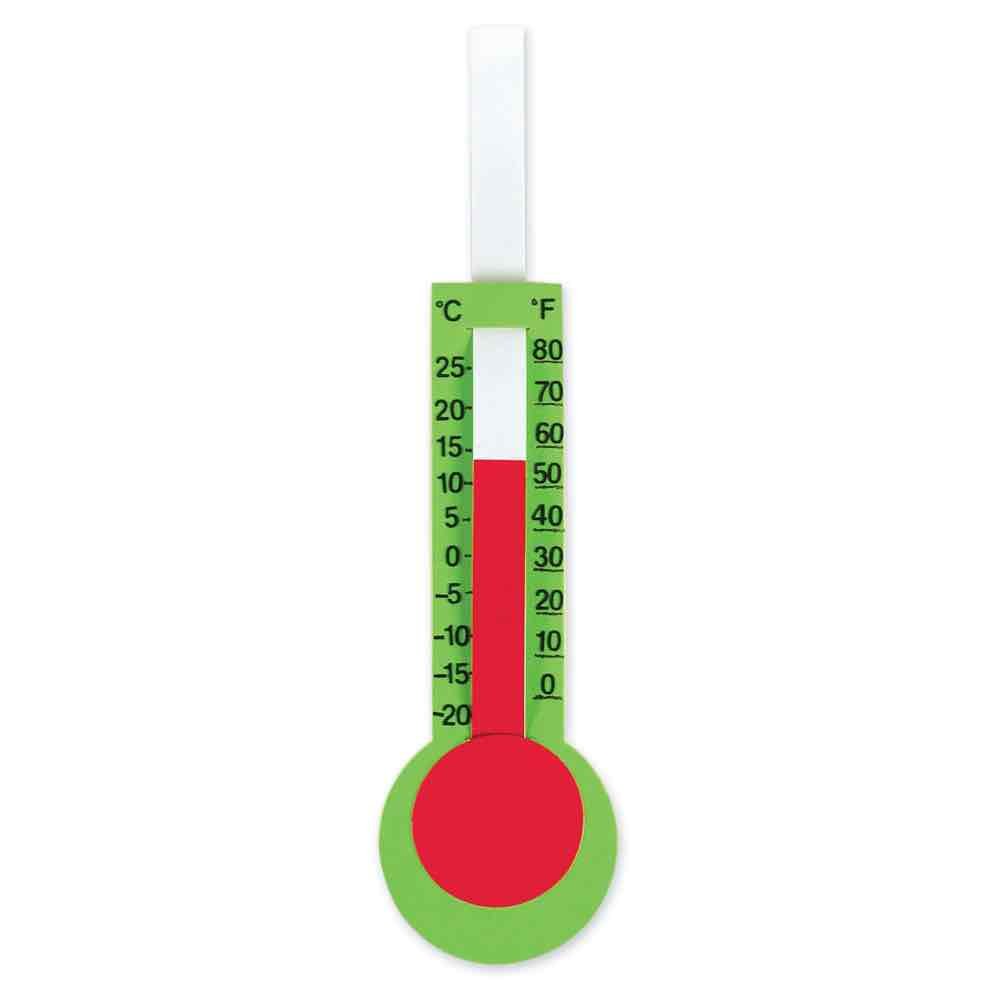 AccuCut Thermometer with Slide Jumbo Professional Educational 1 Piece Die Set (ACC - T1232J) - SchoolOutlet