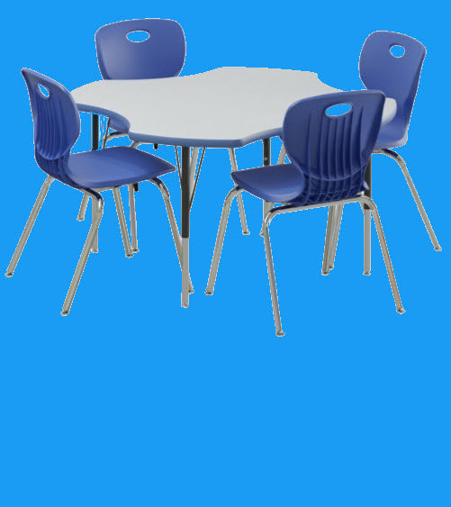 Activity Table & Classroom Chairs 