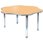 Allied Aero Flower Shaped Height Adjustable Activity Table 60