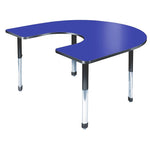 Allied Aero Horseshoe Shaped Height Adjustable Activity Table 60
