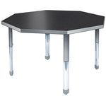 Allied Aero Octagon Height Adjustable Activity Table 48