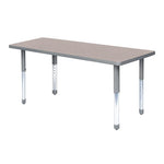Allied Aero Rectangle Height-Adjustable Activity Table 60