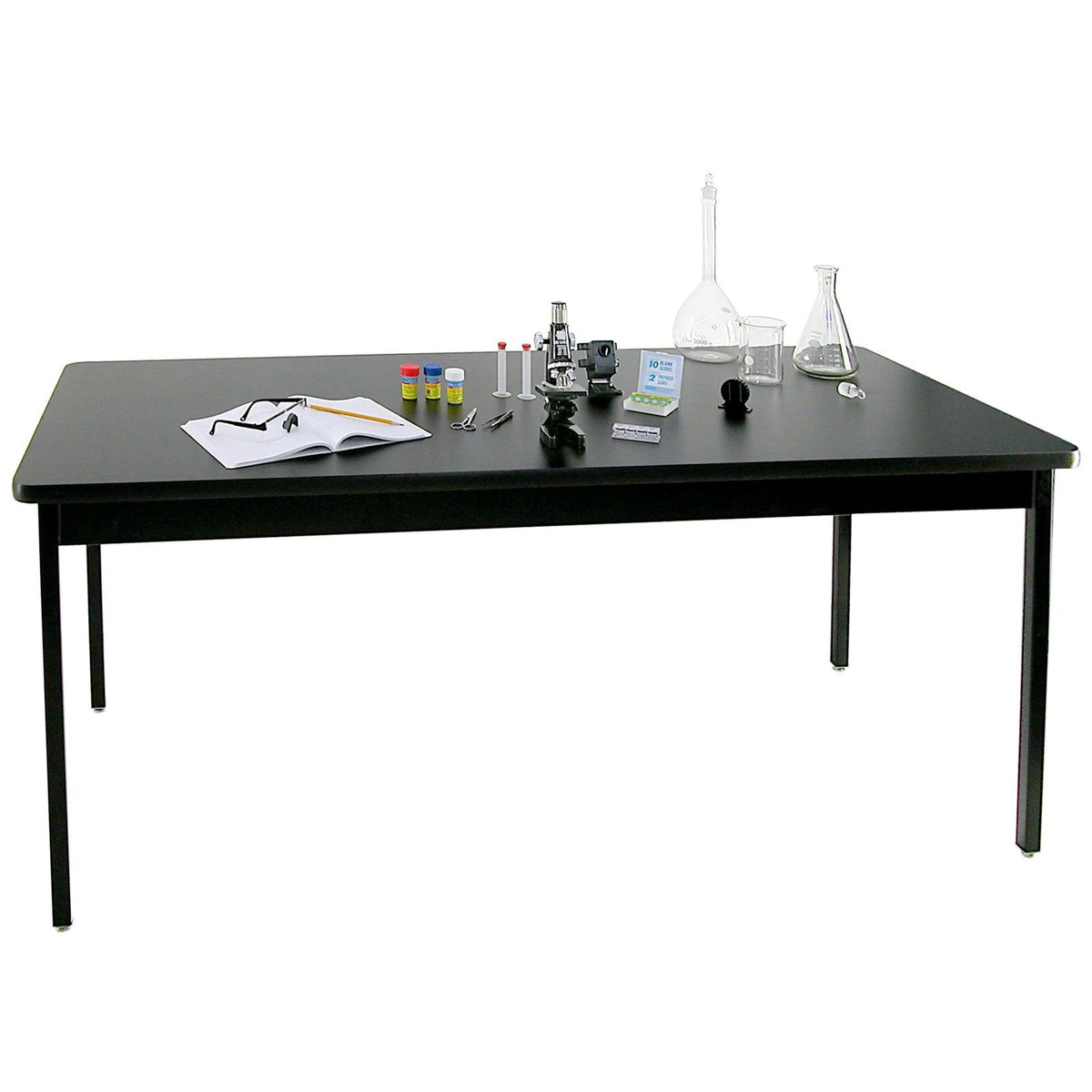 Allied 8000 Series Steel Frame Science Table with Work Surface 48" W x 24"D x 30"H (ALD-802448) - SchoolOutlet