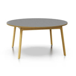 Allied Artisan Wood Designer Round Table with Laminate Top, 42"W x 42"D x 24"H (ALD-DS42CR24)