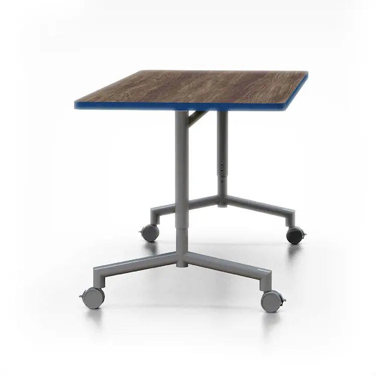 Allied Velocity Training Table Adjustable Height Collaborative 72"W x 30"D x 26"-38"H (ALD-VELTL3072) - SchoolOutlet