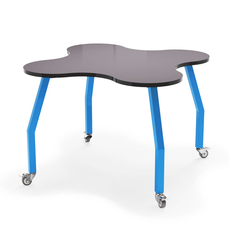 Allied Innovation-X Jax Shaped High Pressure Laminate Table - 48"W x 48"D x 30"H (ALD-AIX48JAX30-CA)