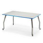 Allied Innovation-X Collaborative STEM Rectangle Dry Erase Table - 60