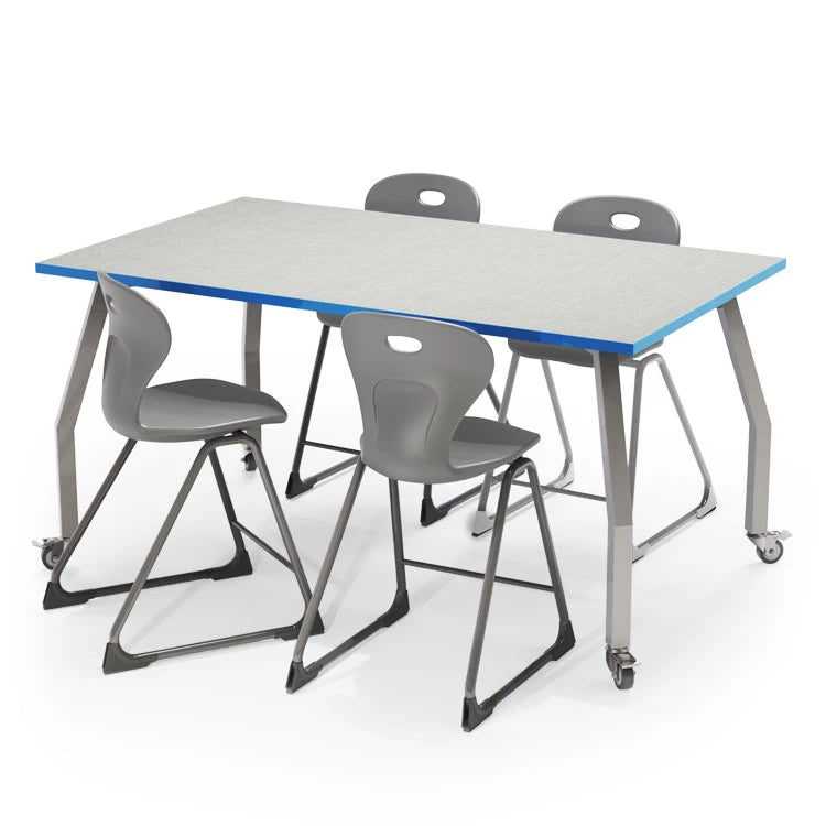 Allied Innovation-X Rectangle Table with High Pressure Laminate Top - 60"W x 42"D x 36"H (ALD-AIX426036-CA)