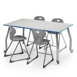 Allied Innovation-X Rectangle Table with High Pressure Laminate Top - 72
