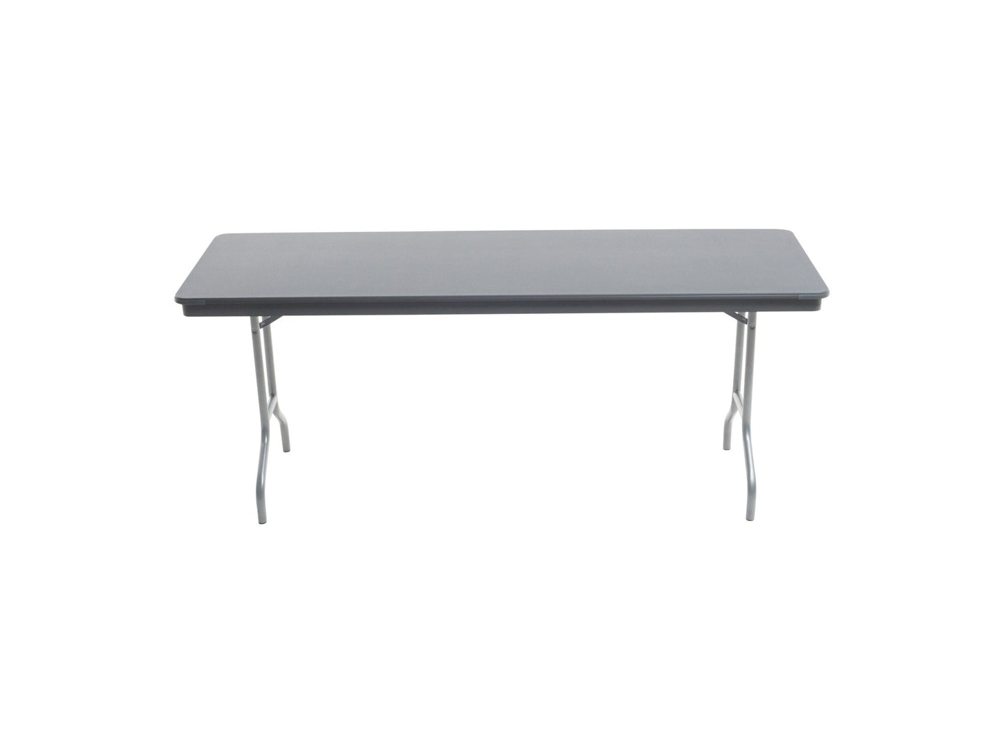 AmTab Dynalite Featherweight Heavy - Duty ABS Plastic Folding Table - Rectangle - 18"W x 60"L x 29"H (AmTab AMT - 185DL) - SchoolOutlet