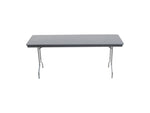 AmTab Dynalite Featherweight Heavy - Duty ABS Plastic Folding Table - Rectangle - 18